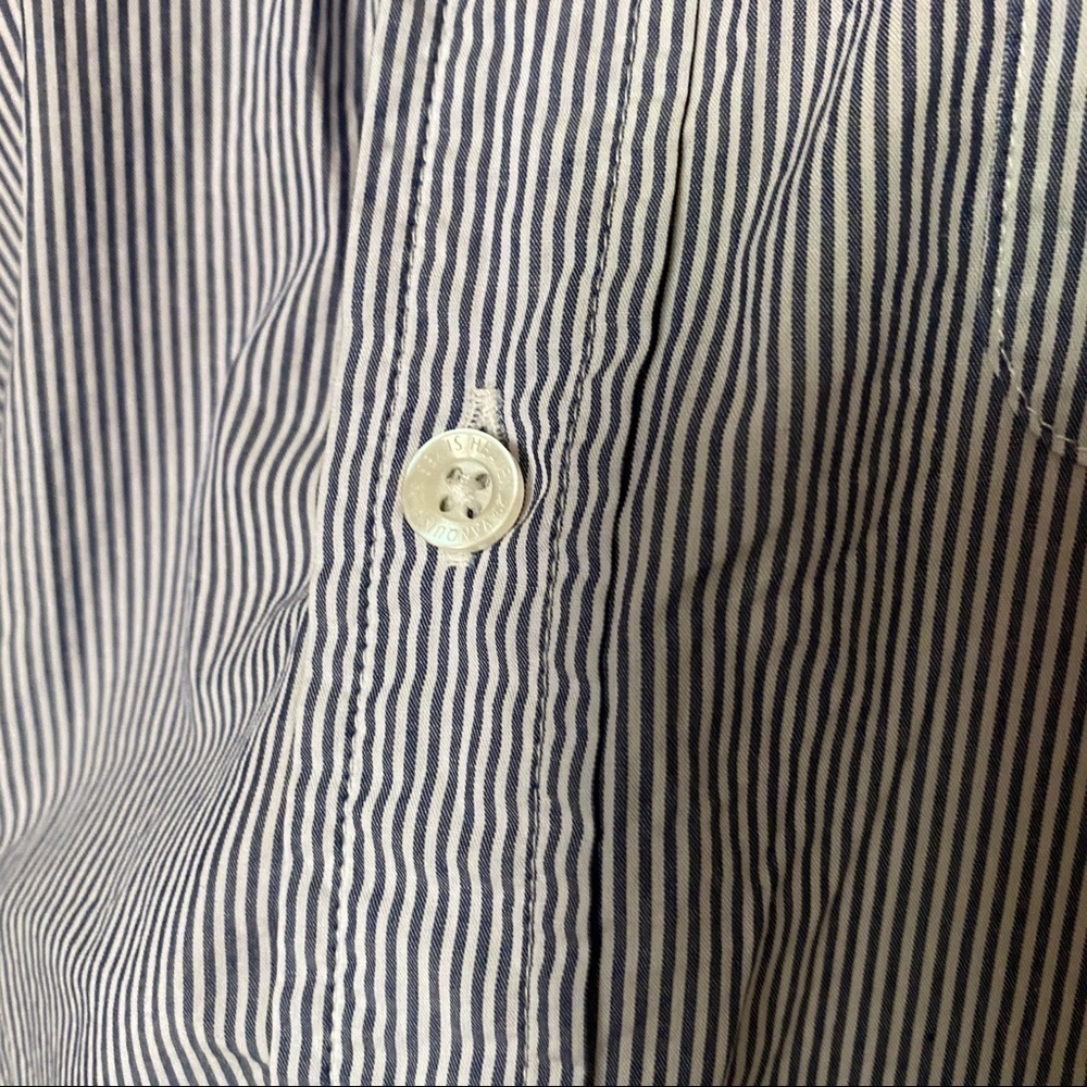 VANQUISH Japan sz S L/S Button Down Stripe Shirt - Picture 3 of 9
